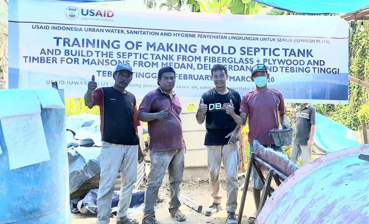 TRAINING MASTER SEPTIKTANK KEDAP IUWASH PLUS